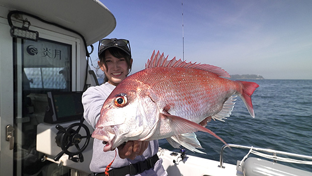 #635 釣って食べて楽しく女子会！東京湾の鯛ラバ