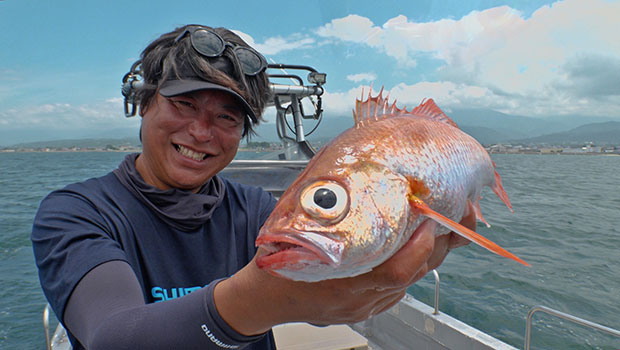 #650 富山湾でアカムツジギング 中深海に棲む赤い宝石を追い求める