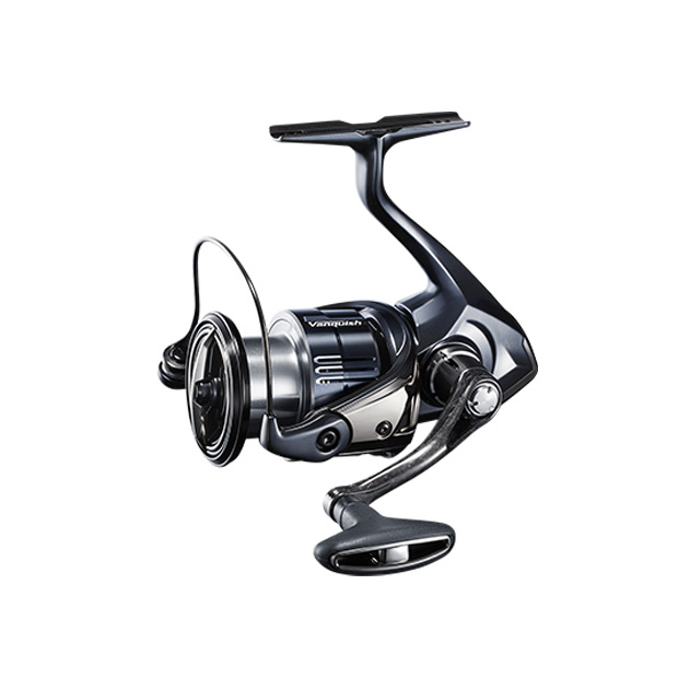 リール①： ヴァンキッシュ　C3000（夢屋カスタムスプール 2500PE 0820/夢屋アルミニウム センシティブノブ　レッド）