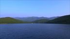 バイカル湖の広大な湖面