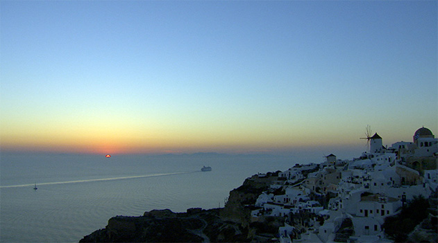 サントリーニ島