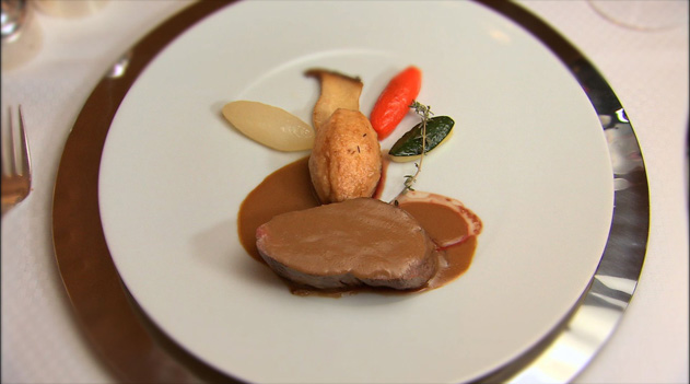 船での料理