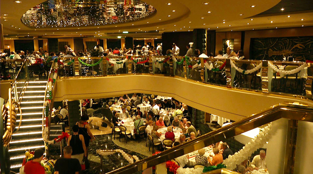 洋上生活を彩るイタリアンナイト