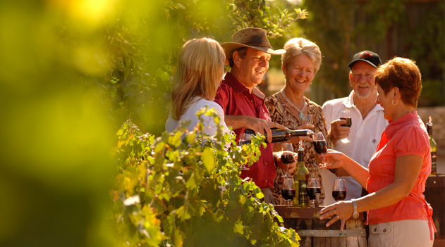 南オーストラリアのワイナリー巡りも楽しみの一つ