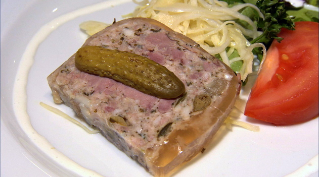 船での食事