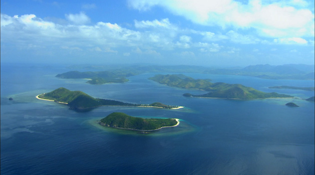 多くの島が点在するフィリピン