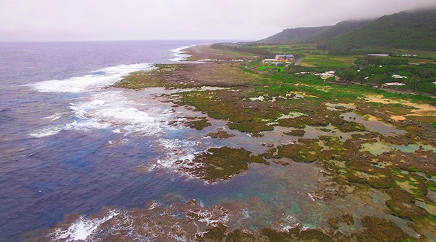 喜界島・空から