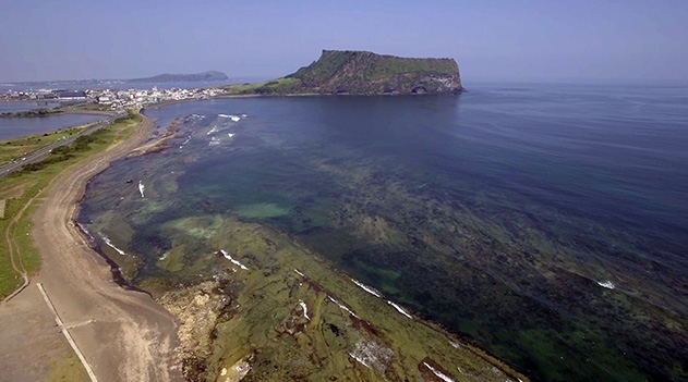 済州島の世界遺産・城山日出峰