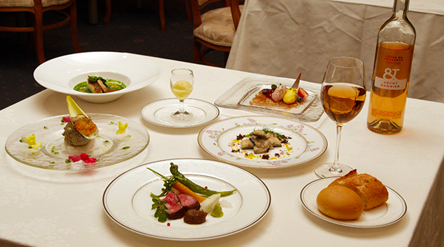 春の訪れを味わえる船の料理