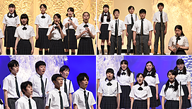 上野学園中学校音楽コース合唱団、上野学園高等学校音楽科合唱団、上野学園大学合唱団