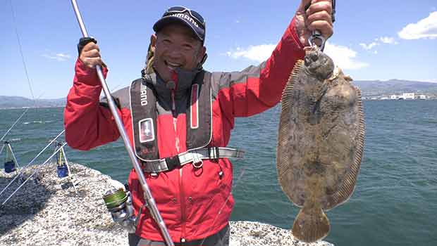 #241 狙え!夢の座布団カレイ 北海道・函館