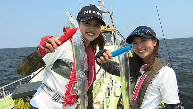#302 釣って食べて楽しく女子会!東京湾のタチウオジギング