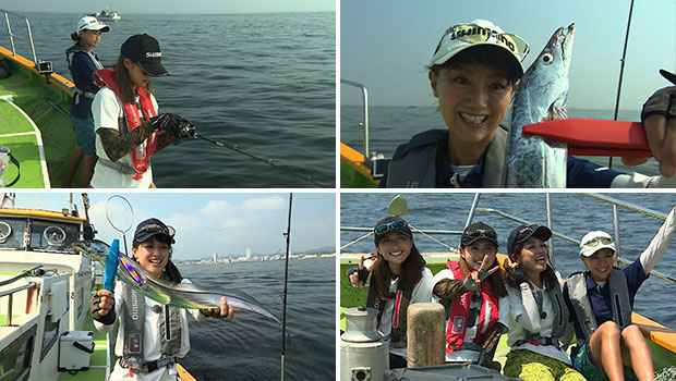 #302 釣って食べて楽しく女子会!東京湾のタチウオジギング