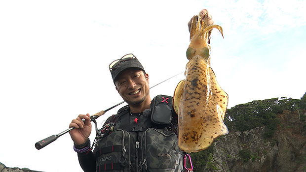 #348 夏はシャロー狙い!和歌山県でショアエギング