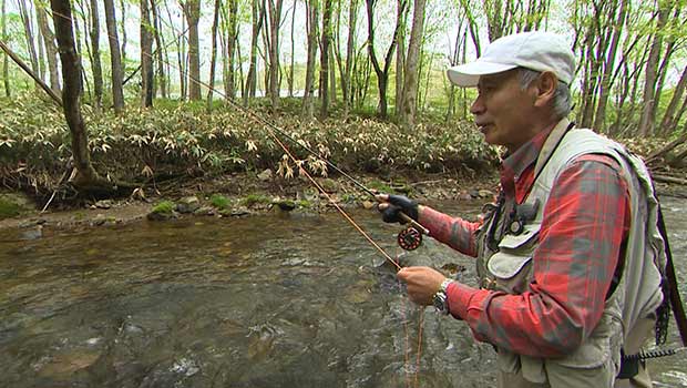 #392 大自然の中で美しい渓魚と戯れる!名手が魅せる岩手県のフライフィッシング