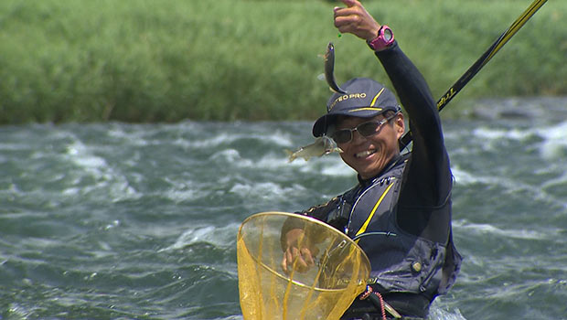 #399 九頭竜川で豪快瀬釣り!同世代の鮎釣り名手が大河川を満喫