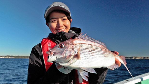 #523 水中イメージを膨らませる 冬の神奈川県・剣崎沖でコマセマダイ