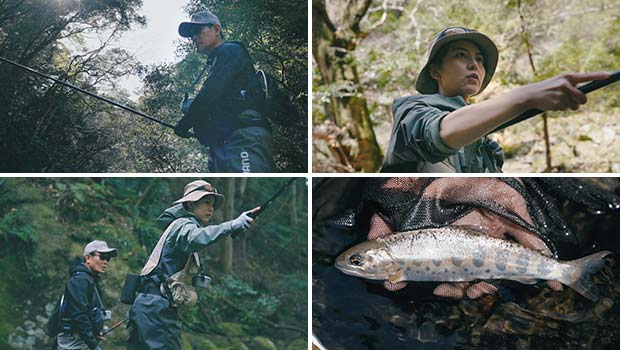 #536 早春の西伊豆エリア 渓流釣り 解禁明けのアマゴと戯れる!