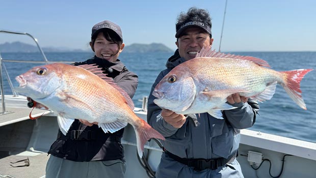 #589 瀬戸内海 広島エリア 鯛ラバ釣行 春の大型マダイを徹底攻略!
