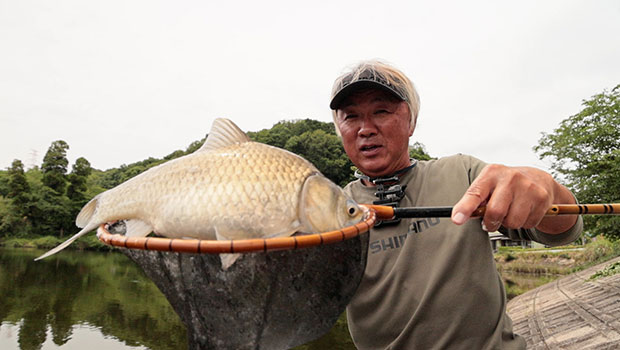 #595 ボートとオカッパリで名手が楽しむ!九州へらぶな釣行