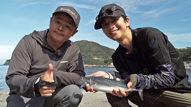 #608 投げて巻くだけのシンプルな操作 今注目の弓角で回遊魚を狙う!