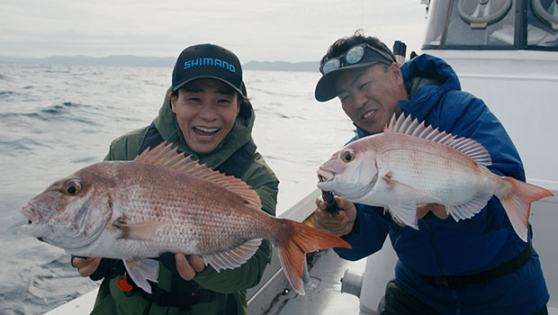 #615 山口県 周防灘エリア 鯛ラバゲーム 金メダリストが深場に潜む大型マダイを狙う!